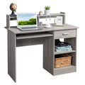 Karl Home General Style Modern P2 15MM Chipboard Computer Desk Grey