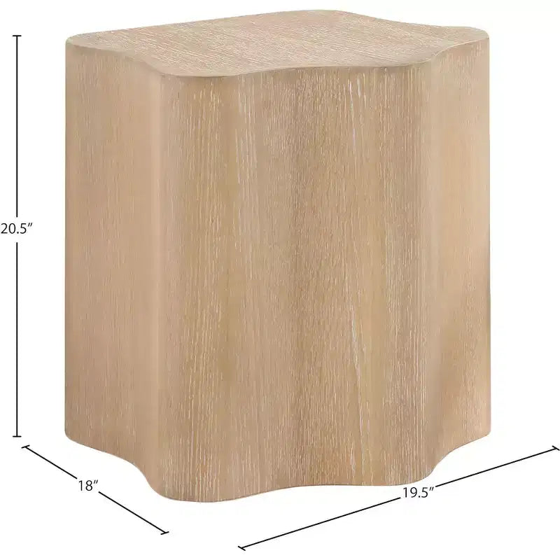 Tavolino Art Déco con rifiniture in legno nero/naturale/radica naturale, 1 pezzo
