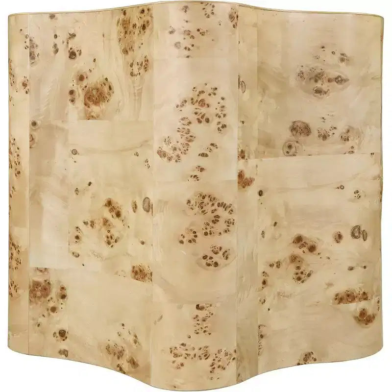 Tavolino Art Déco con rifiniture in legno nero/naturale/radica naturale, 1 pezzo
