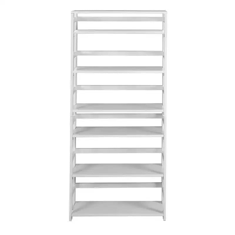 Regency, Scaffale pieghevole alto 67 Flip Flop - Bianco
