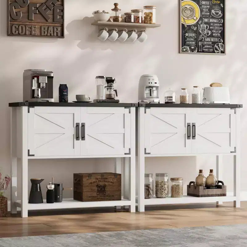 Tavolo console rustico, grigio/bianco, normale/con cassetto, 1 pezzo