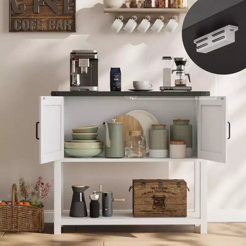 Tavolo console rustico, grigio/bianco, normale/con cassetto, 1 pezzo