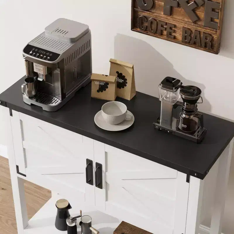Tavolo console rustico, grigio/bianco, normale/con cassetto, 1 pezzo