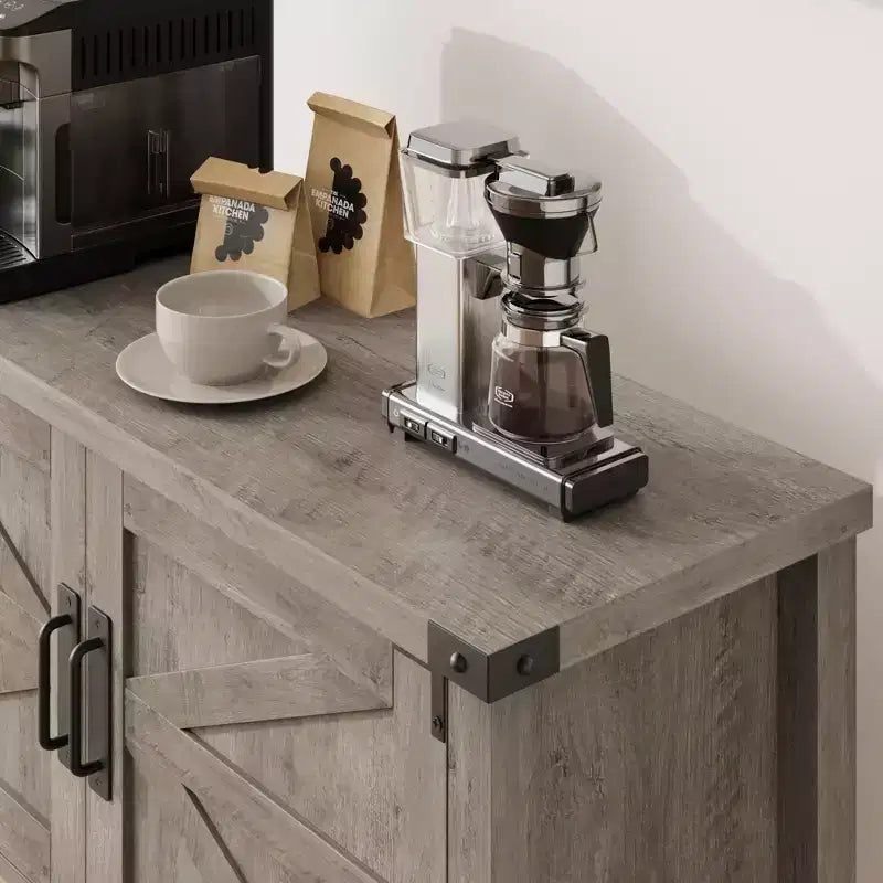 Tavolo console rustico, grigio/bianco, normale/con cassetto, 1 pezzo