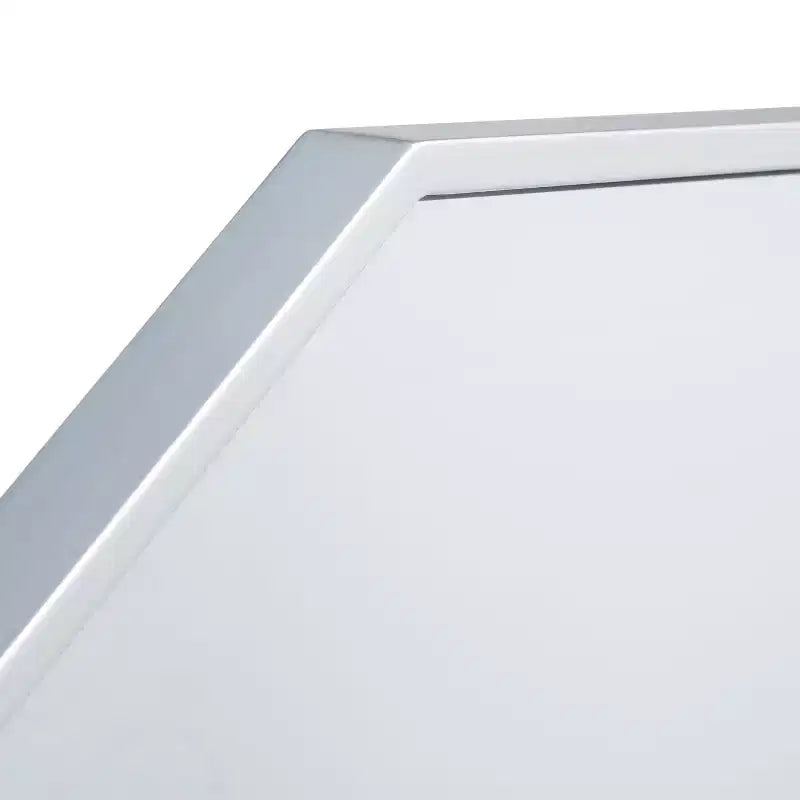 Specchio da parete decagonale – Nero / Ottone / Argento / Bianco