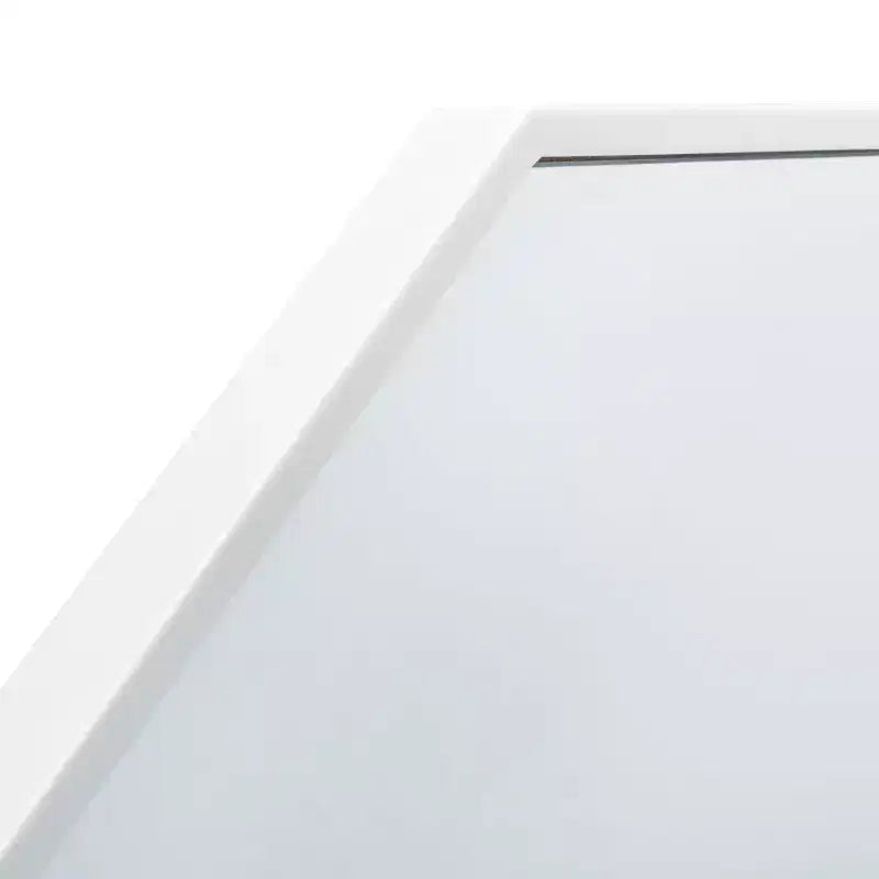 Specchio da parete decagonale – Nero / Ottone / Argento / Bianco