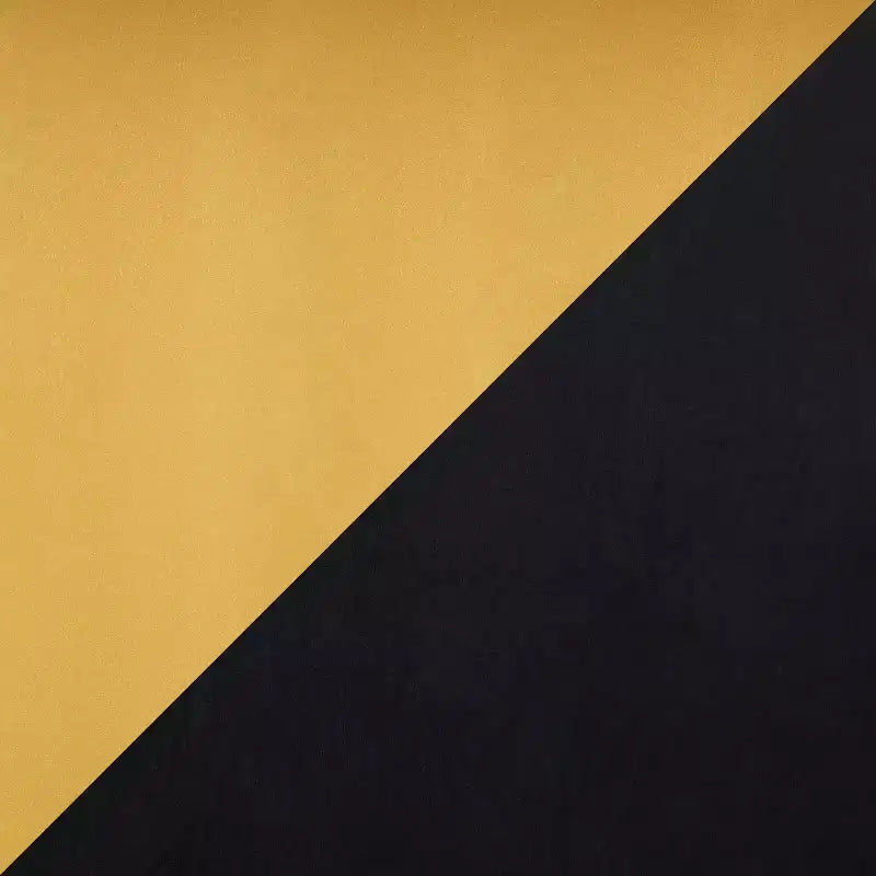 Sgabello da bancone in velluto oro/nero da 31", set da 2